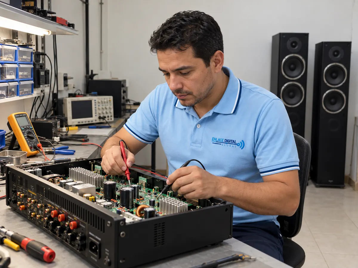 Audio y sonido — servicio técnico
