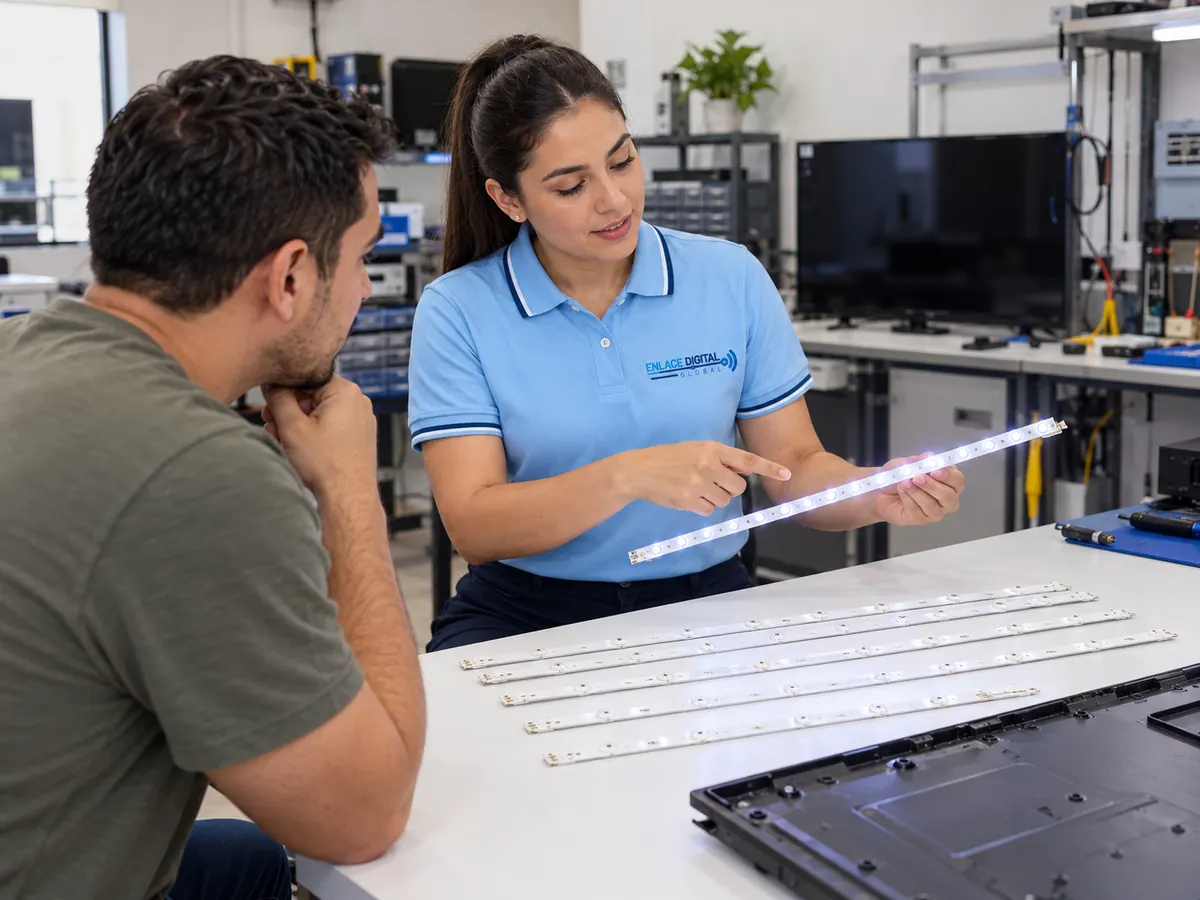 Barras LED para televisor